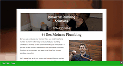 Desktop Screenshot of desmoines-plumbing.com